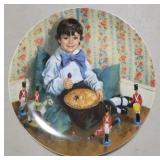 Reco Little Jack Horner collector plate