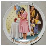 Knowles Sneak Preview collector plate