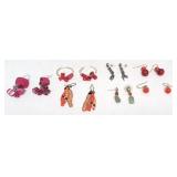 Lot of Assorted Earrings (7 Pairs)