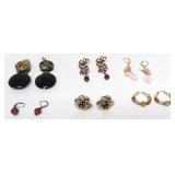Lot of Assorted Earrings (6 Pairs, 1 is Clip-On)
