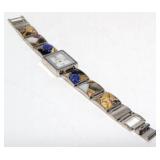 Infinity Watch w/ Multi-gemstone Band