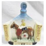 Jim Beam Churchill Downs Bottle - 10" tall