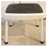 Metal Step Stool - 12" x 11" x 10"