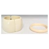 Set of Cuff and Bangle Bracelets