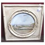 Framed Artwork - 14 x 14