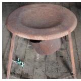 Metal tobacco barn burner, 18 x 25