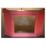 Fireplace cover, wooden, 38 x 27 x 8