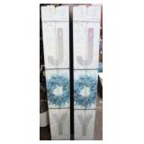 Pair of "Joy" Wood Signs - 10 x 50