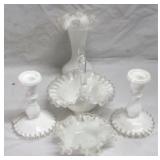 5 Fenton Glass Items