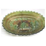 Carnival Glass Dish - 8.5 x 6