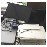 Lot of computer equipment