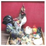 Lot of Assorted Roosters