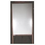 Folding white board sign, 47 x 24