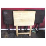3pc Wood TV Trays - 20 x 30