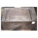 Wood box crate, 23 x 14
