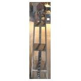 Wooden shelf stand, 52 x 12 x 12