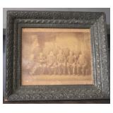 Vintage framed picture, 14 x 16