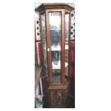 Curio cabinet, 71.5 x 10.5