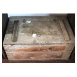 Wood box crate, 15.5 x 24