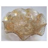 Carnival Glass Bowl - 11" round