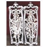 Pair of Wall  Hangings - 20 x 6 ea