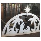 Large wood Christmas decoration, 65 x 96