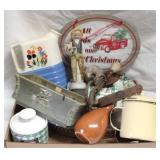 Tray Lot of Assorted Items