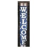 Welcome sign, 60 x 9.5