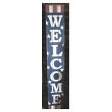Welcome sign, 60 x 9.5