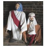 Mary & Joseph 48" Christmas decorations