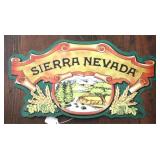 Sierra Nevada Metal Sign - 20 x 11