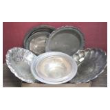 Tray lot of Assorted Silver Plated Items