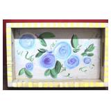 Painted Wood Tray - 16 x 10
