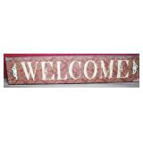 Welcome Sign - 28 x 7
