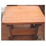 Wooden table, 21 x 28