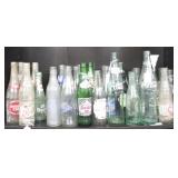 Lot of Assorted Glass Bottles