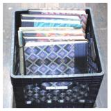 Milk Crate w/ books