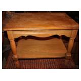 Wooden table, 22 x 28 x 20