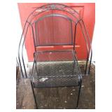 Metal Chair - 23 x 23 x 34