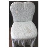 Vintage chair with stain, 30 x 17.5