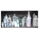 Shelf Lot of Assorted Bottles