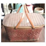 Picnic Basket w/ Contents - 18 x 15