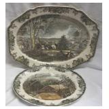 Johnson Bros platters