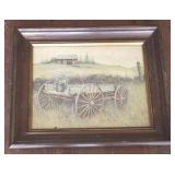 Framed print, 15 x 18