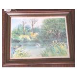 Framed print, 13 x 16.5