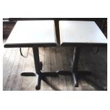 Pair of tables, 30 x 24 x 20