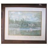 Framed print, 22 x 18