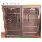 Bookshelf display case, 50 x 53