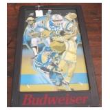 Budweiser lighted sign, 36 x 21