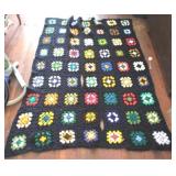 Vintage afghan, 40 x 50